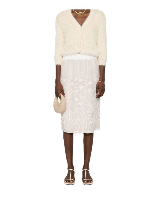 Gonna Midi P.A.R.O.S.H.panna P.a.r.o.s.h. | D621136SORGENTE002 PANNA